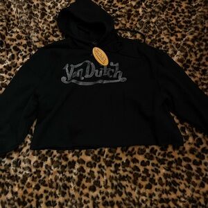 Von Dutch cropped Hoodie